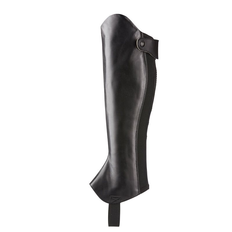 Ariat English: Kendron Chap Half Chaps Hombre - Negras (VQOMI0465)